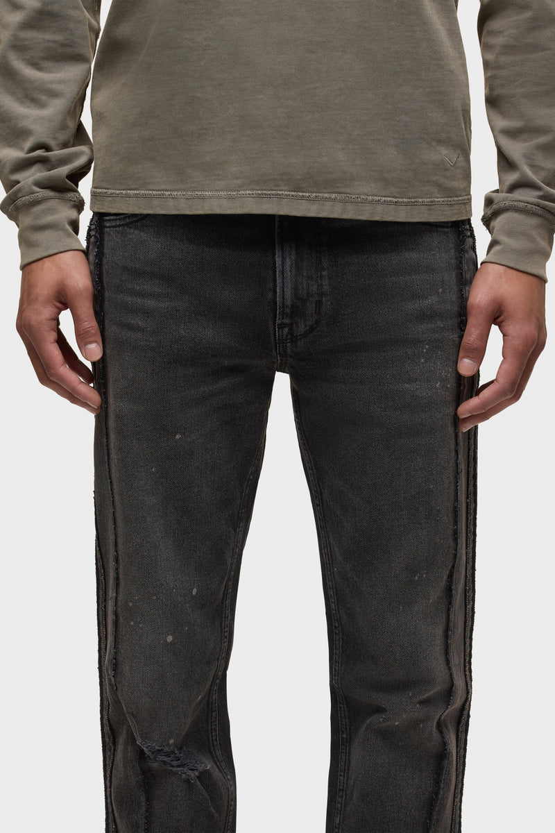 Walker Reconstructed Kick Flare Jean