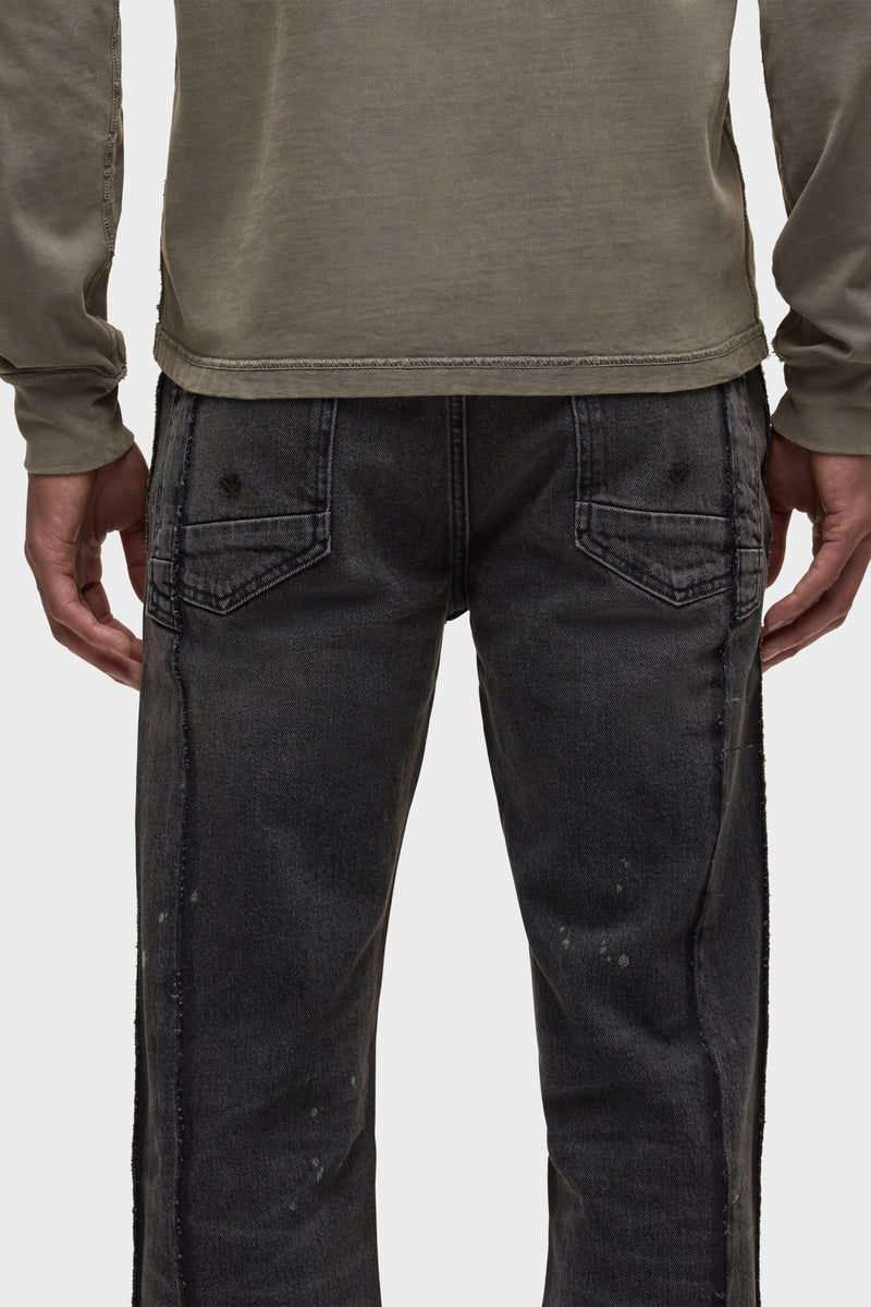 Walker Reconstructed Kick Flare Jean