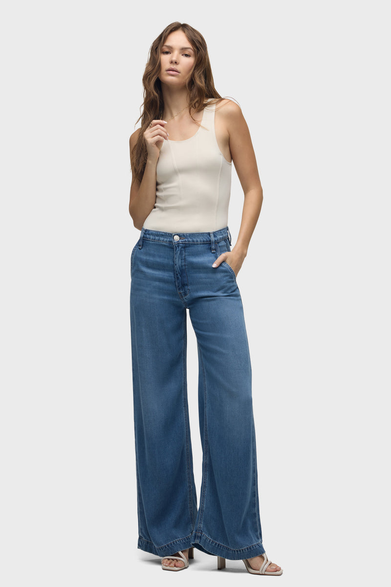 Jodie Loose Fit Wide Leg Trouser Jean