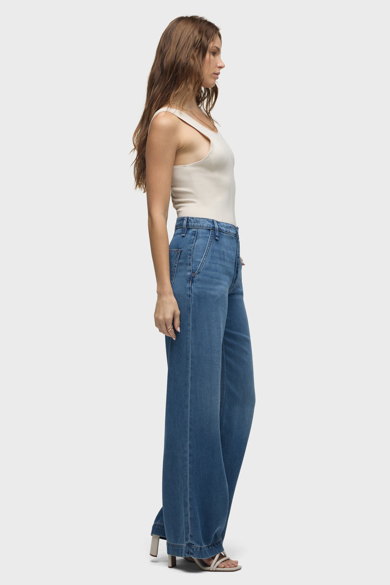 Jodie Loose Fit Wide Leg Trouser Jean