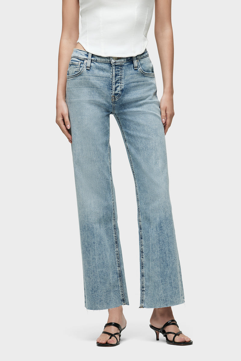 Rosie High-Rise Wide Leg Ankle Jean