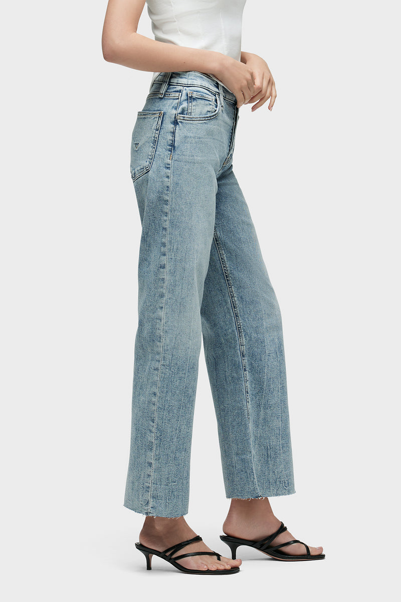 Rosie High-Rise Wide Leg Ankle Jean