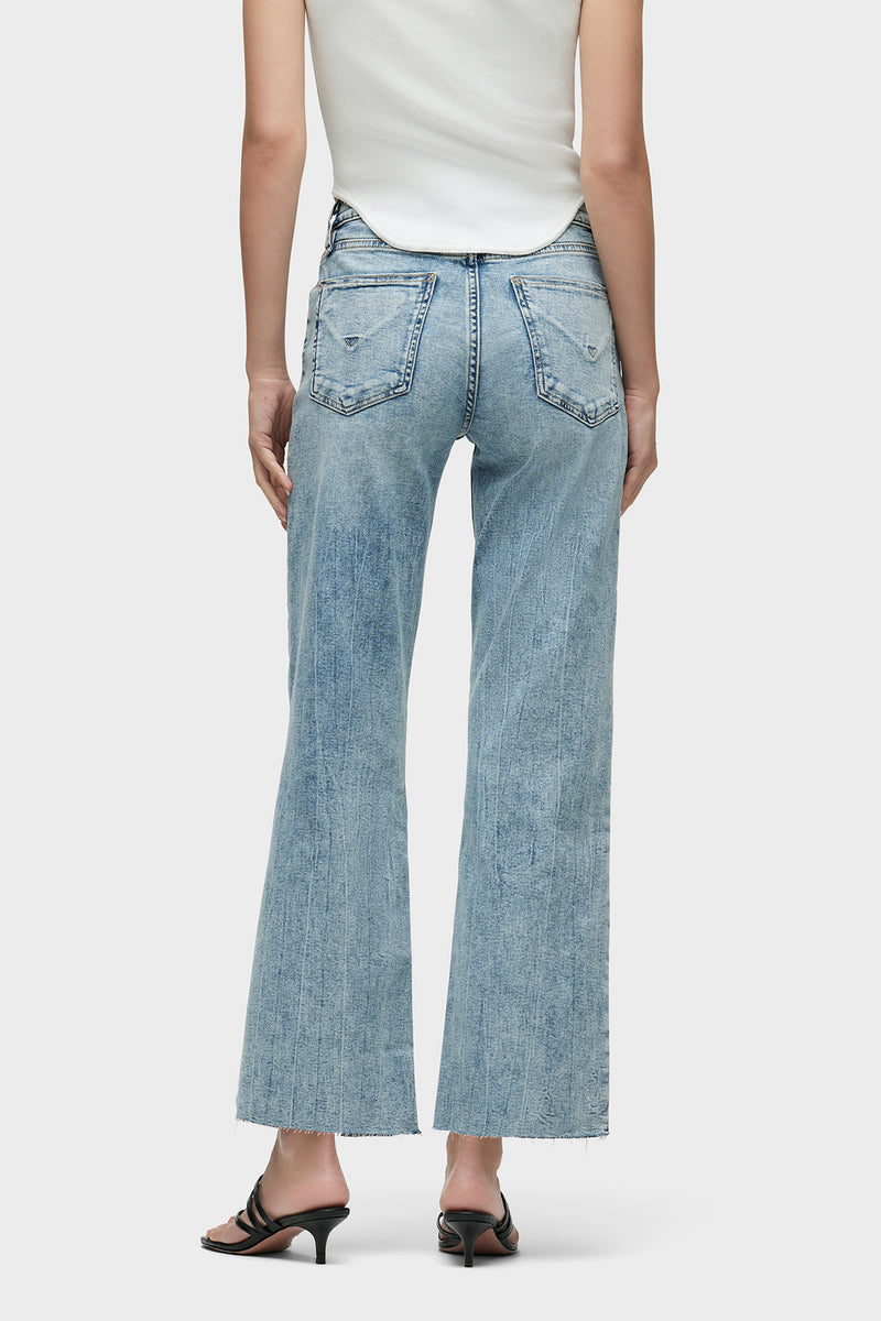 Rosie High-Rise Wide Leg Ankle Jean