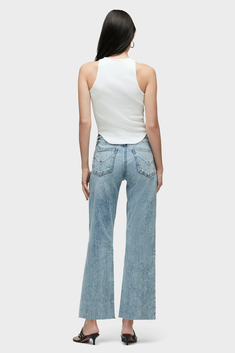 Rosie High-Rise Wide Leg Ankle Jean