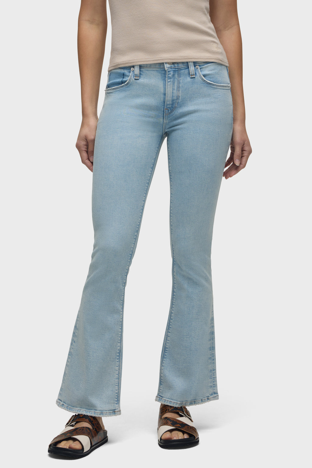 Nico Mid-Rise Bootcut Barefoot Jean