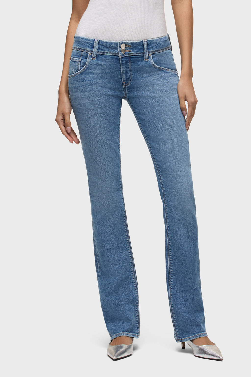 Beth Mid-Rise Baby Bootcut Jean