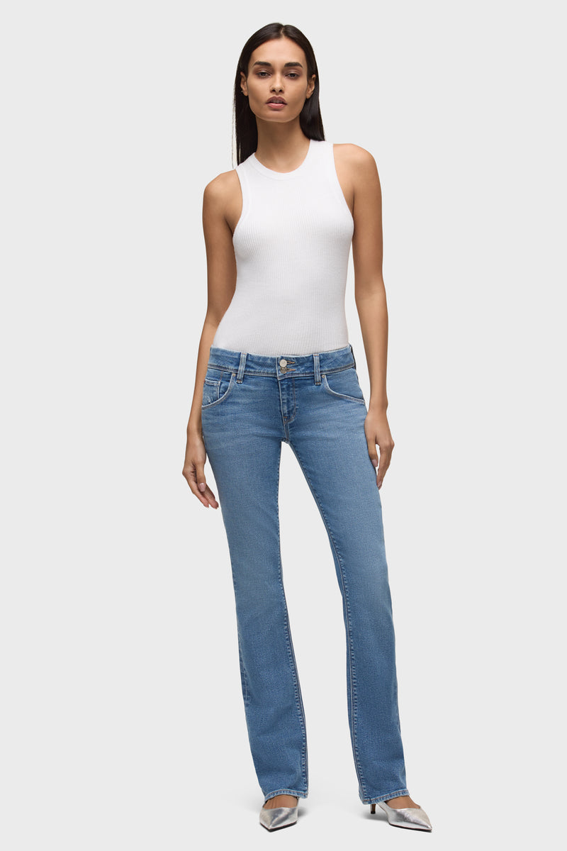 Beth Mid-Rise Baby Bootcut Jean