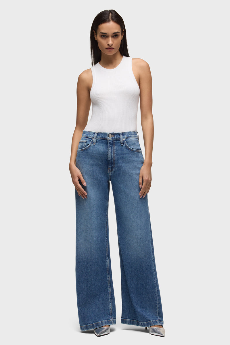 Jodie High Rise Loose Fit Wide Leg Jean