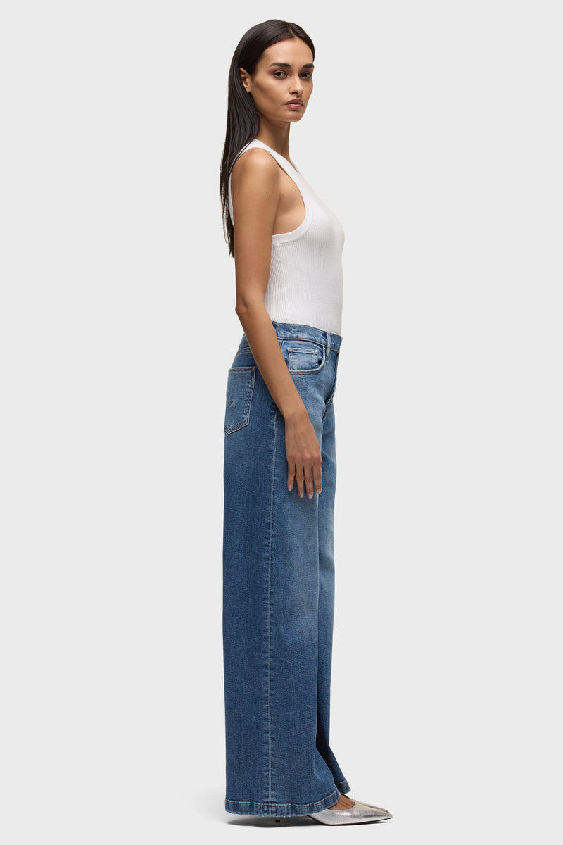 Jodie High Rise Loose Fit Wide Leg Jean