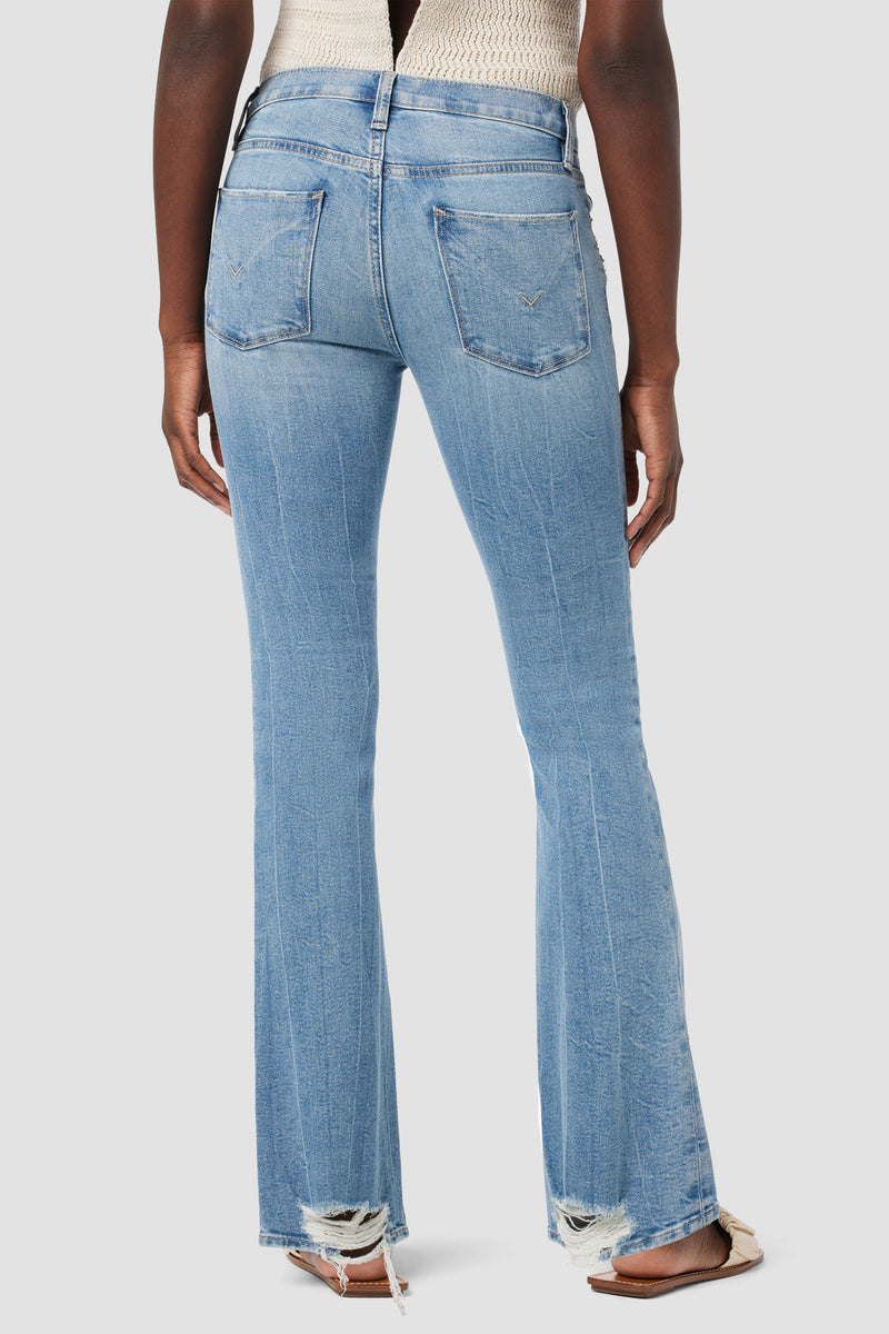 Nico Mid-Rise Bootcut Barefoot Jean