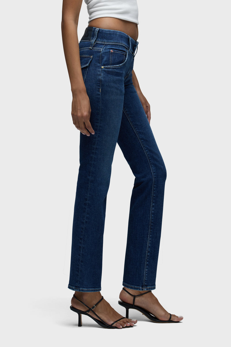 Beth Mid-Rise Straight Ankle Jean