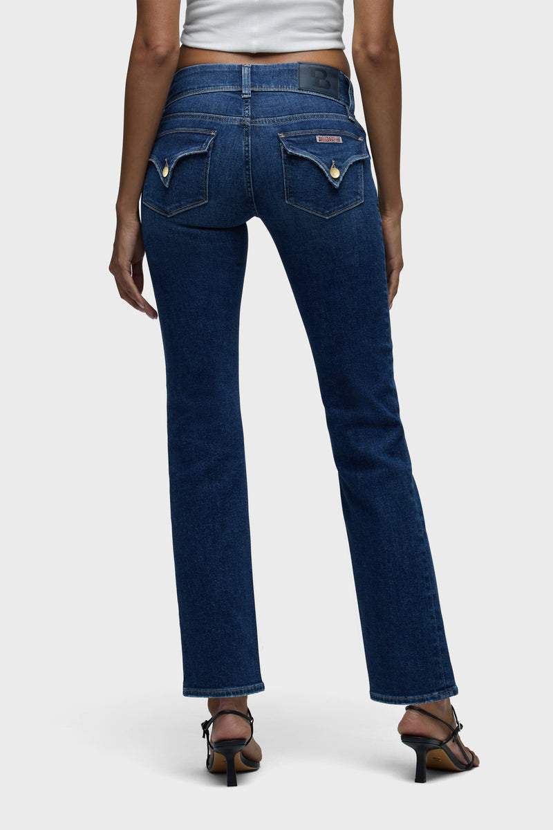 Beth Mid-Rise Straight Ankle Jean