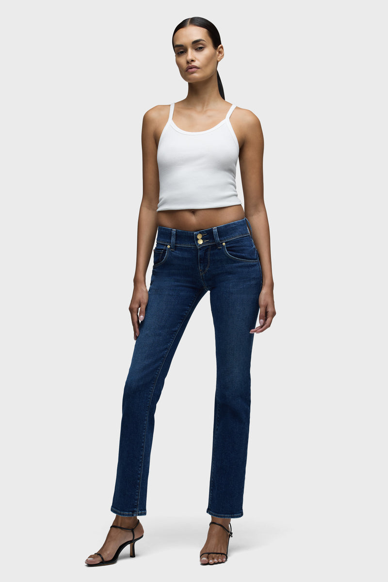 Beth Mid-Rise Straight Ankle Jean