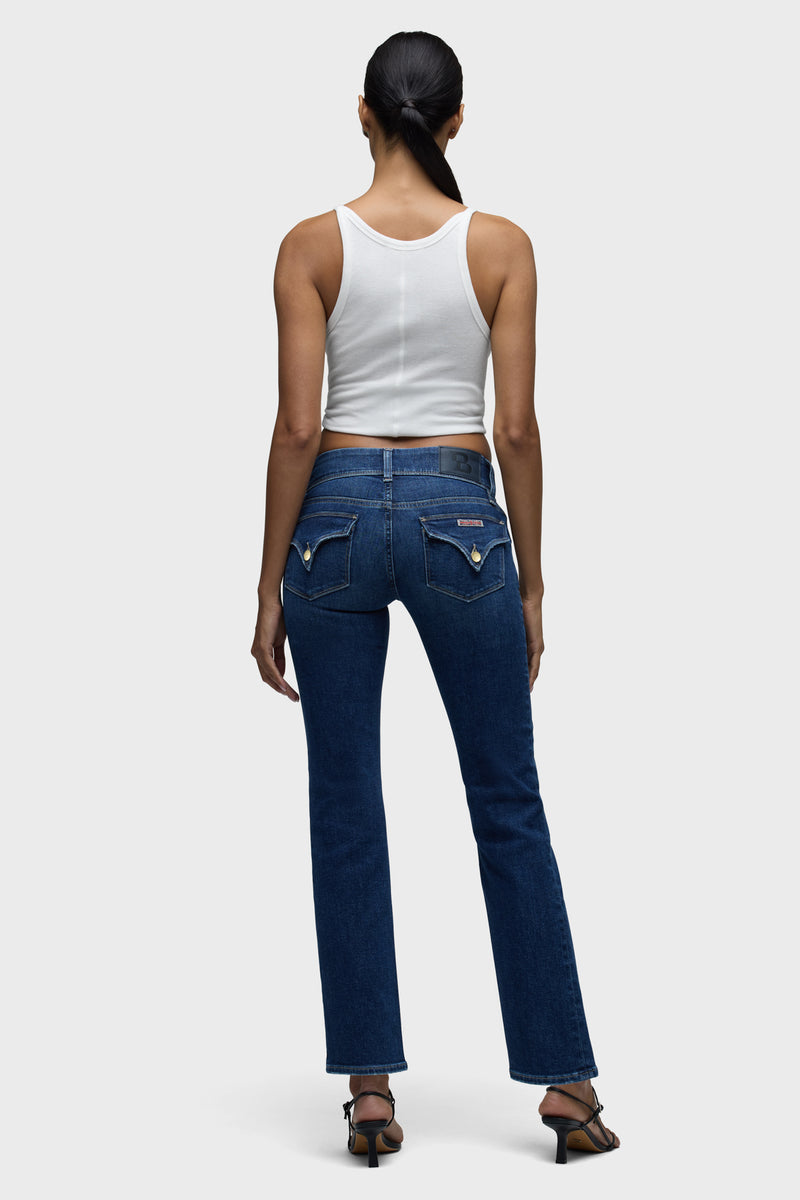 Beth Mid-Rise Straight Ankle Jean