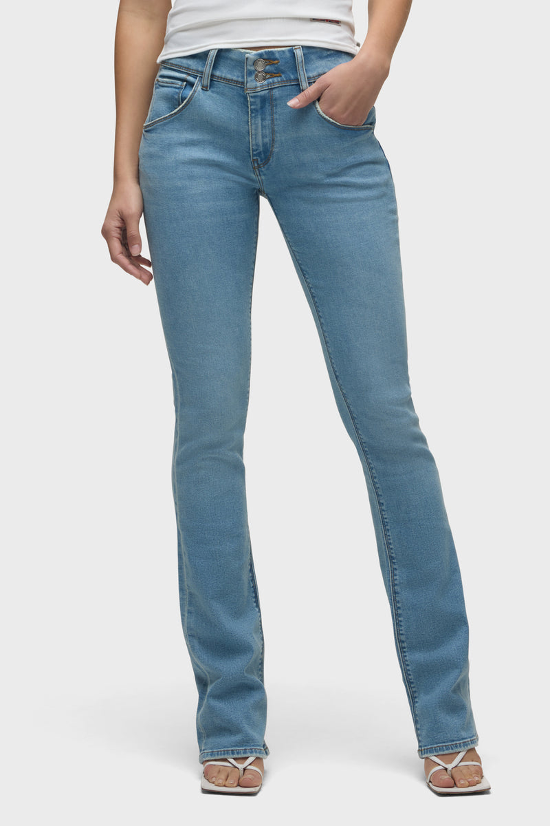 Beth Mid-Rise Baby Bootcut Jean