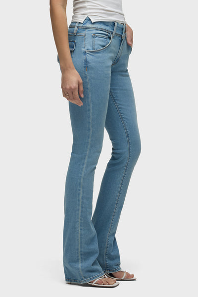 Beth Mid-Rise Baby Bootcut Jean