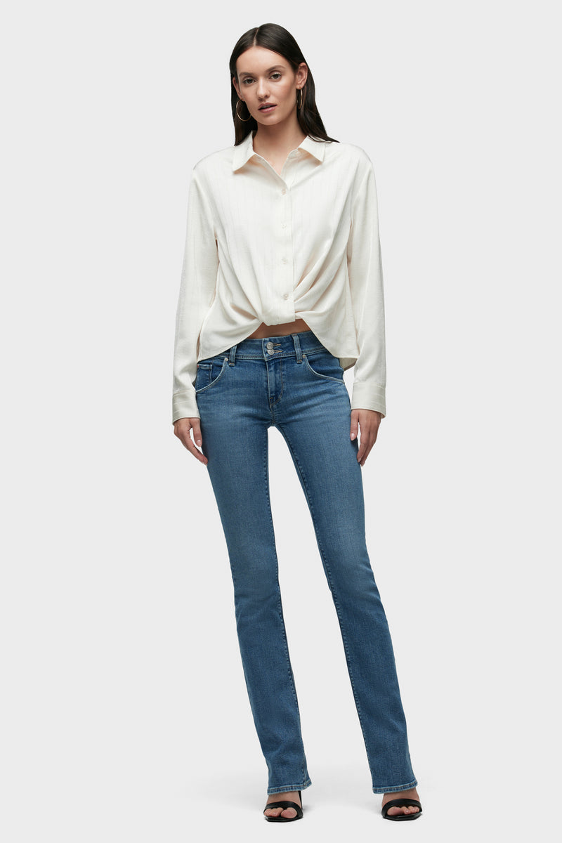 Beth Mid-Rise Baby Bootcut Jean