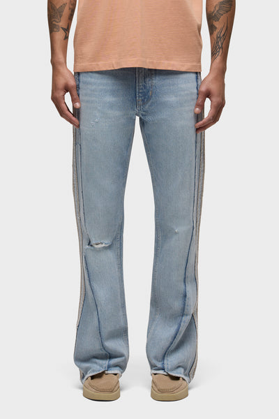 Walker Reconstructed Kick Flare Jean