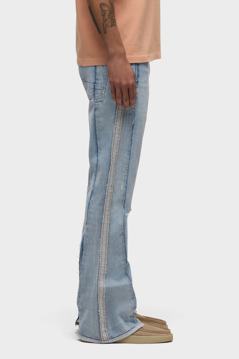 Walker Reconstructed Kick Flare Jean