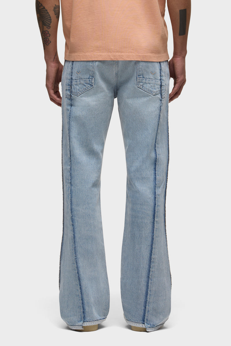 Walker Reconstructed Kick Flare Jean