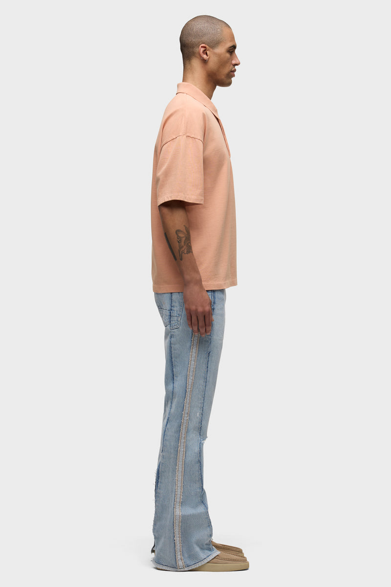 Walker Reconstructed Kick Flare Jean