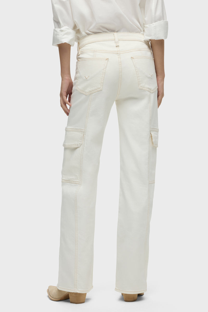 Rosie High-Rise Seamed Cargo Jean