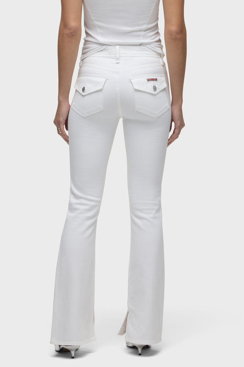 Barbara High-Rise Bootcut Jean w/ Flap