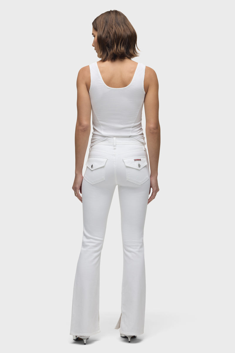 Barbara High-Rise Bootcut Jean w/ Flap