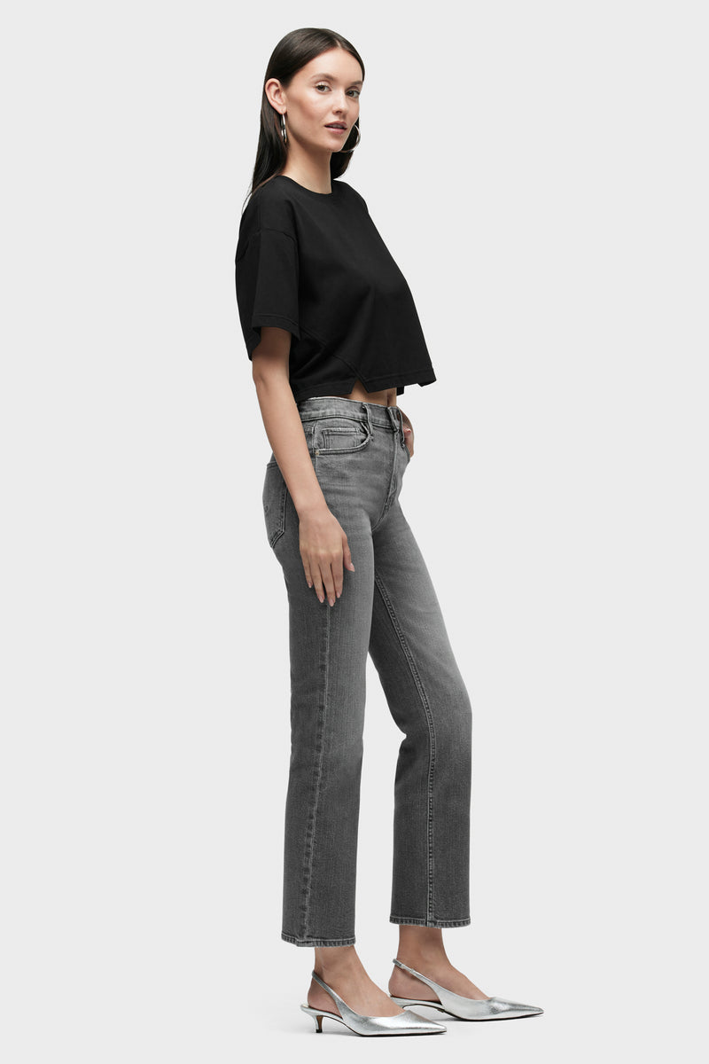 Remi High-Rise Straight Ankle Jean