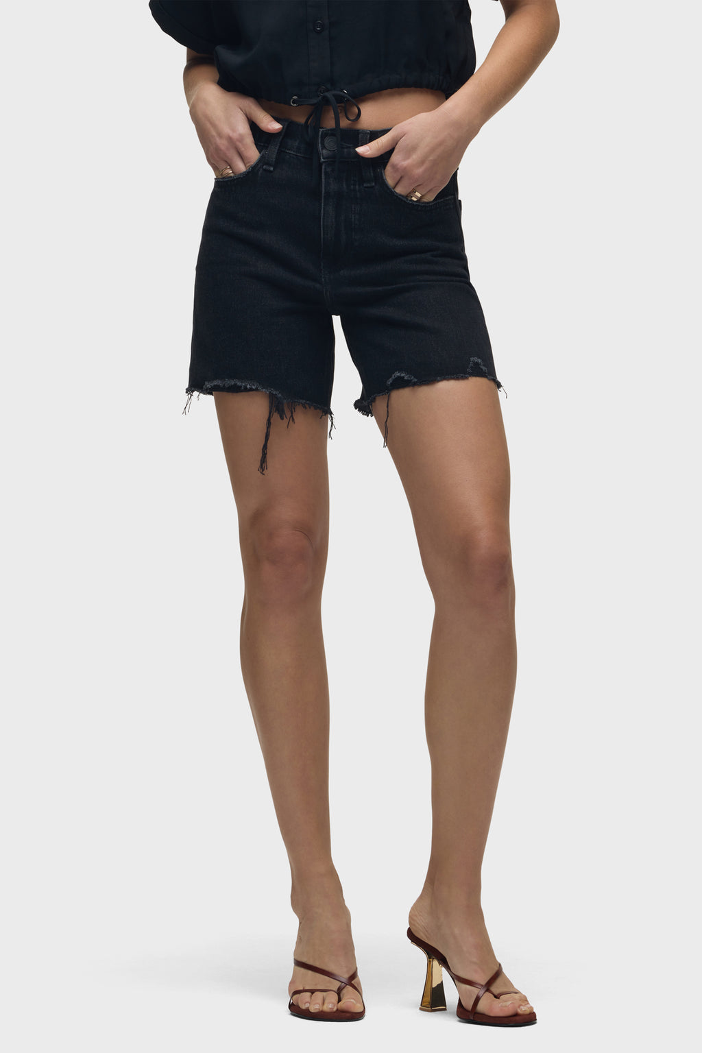 Devon High-Rise Boyfriend Short