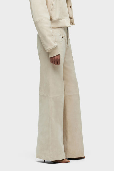 Jodie Seamed Front Yoke Wide Leg