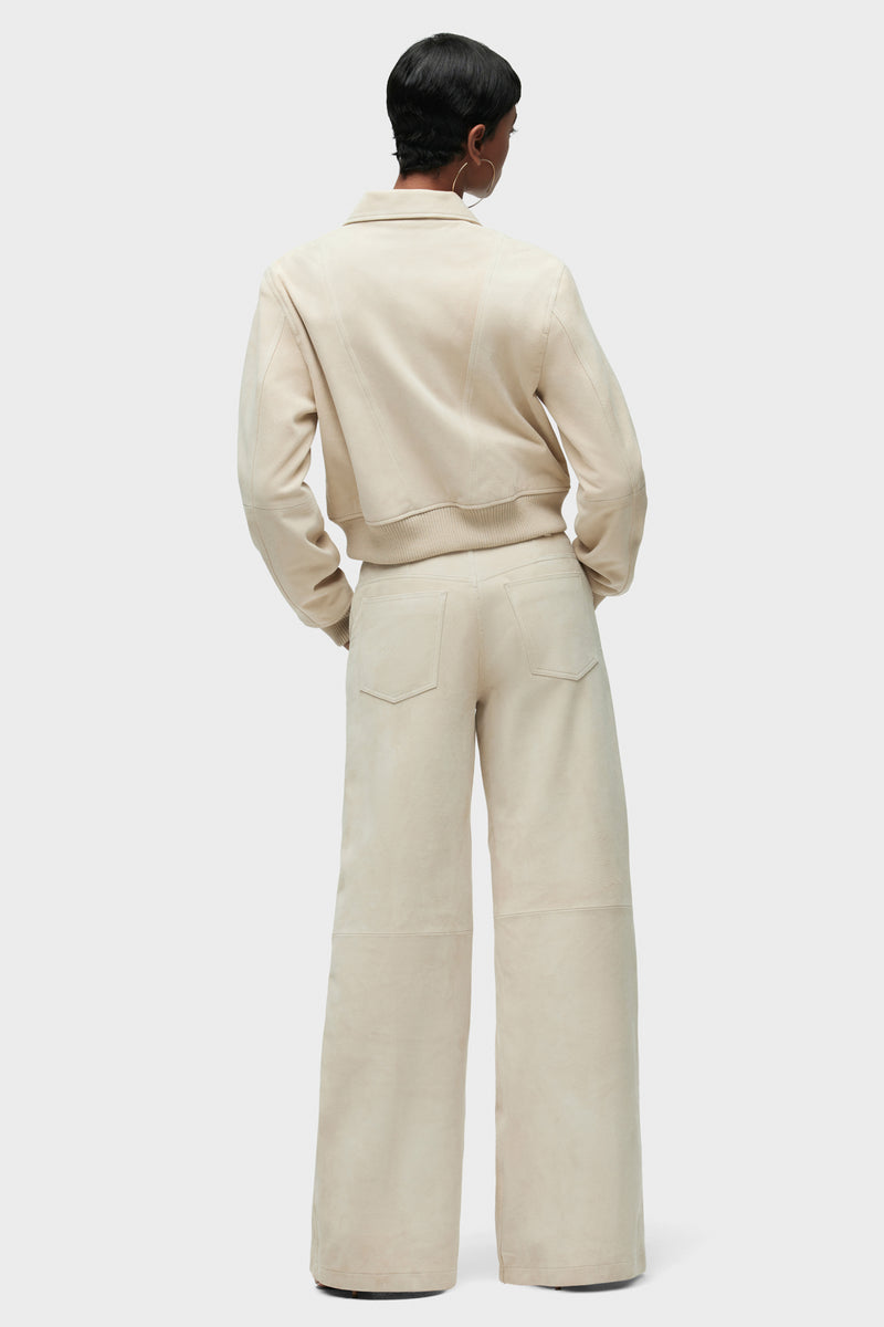 Jodie Seamed Front Yoke Wide Leg