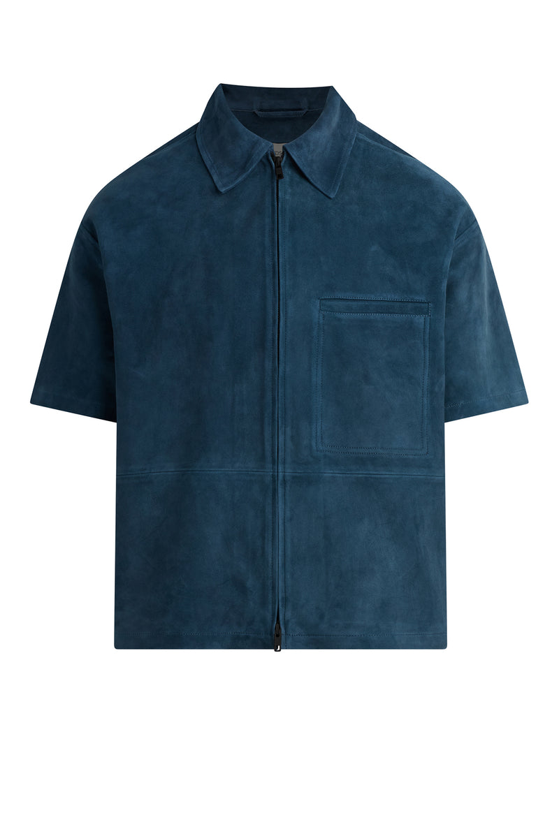 Short Sleeve Zip Shirt