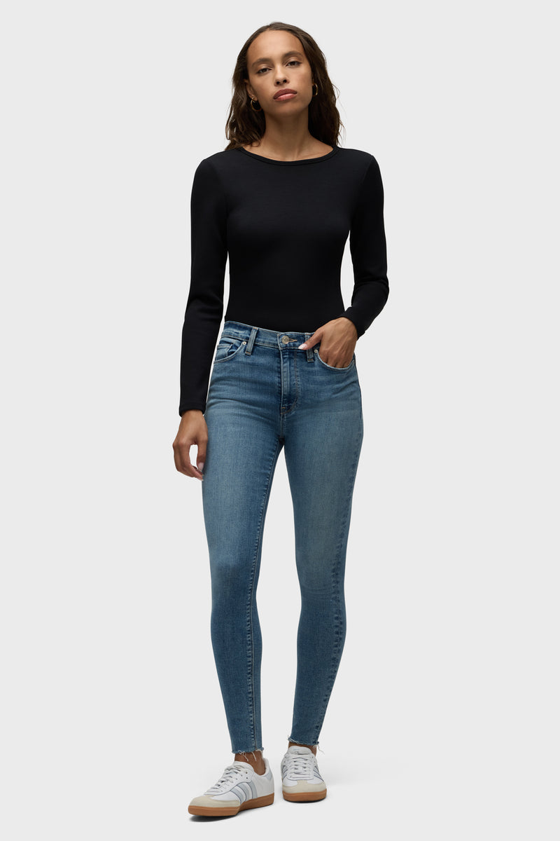 Barbara High-Rise Super Skinny Ankle Jean