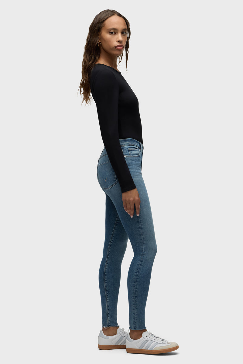 Barbara High-Rise Super Skinny Ankle Jean