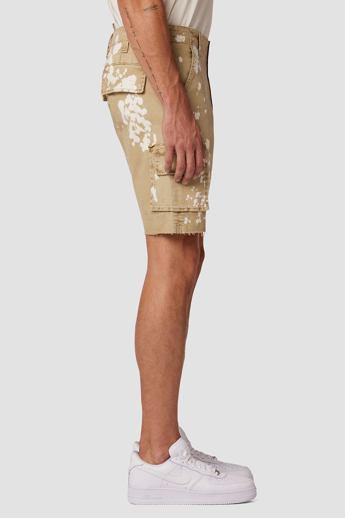 Louis Vuitton Bleached Denim Mini Skirt , White, 34
