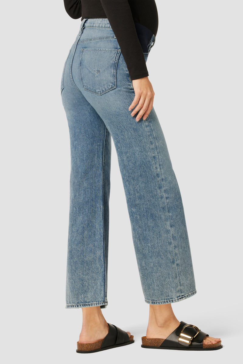 Maternity flared cropped jeans - Women
