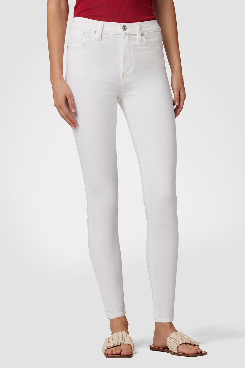 | Barbara Skinny Ankle Super Italian Premium Fabric High-Rise Jean