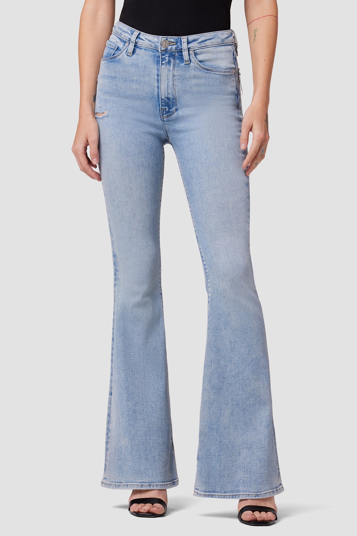 Blake Slim Flared Jeans With High Rise - Stunning Blue | NYDJ