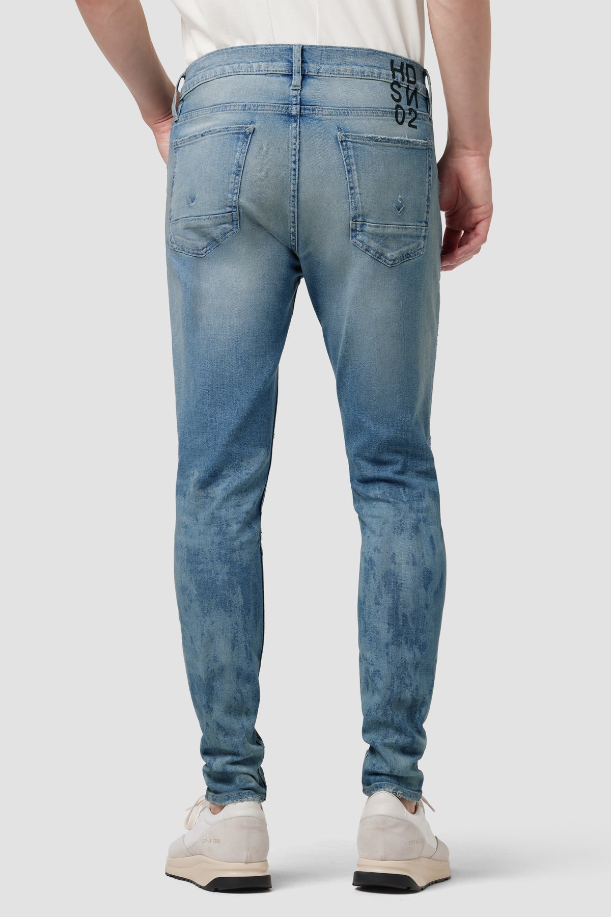Hudson Zack Skinny Jeans in Indigo Oil