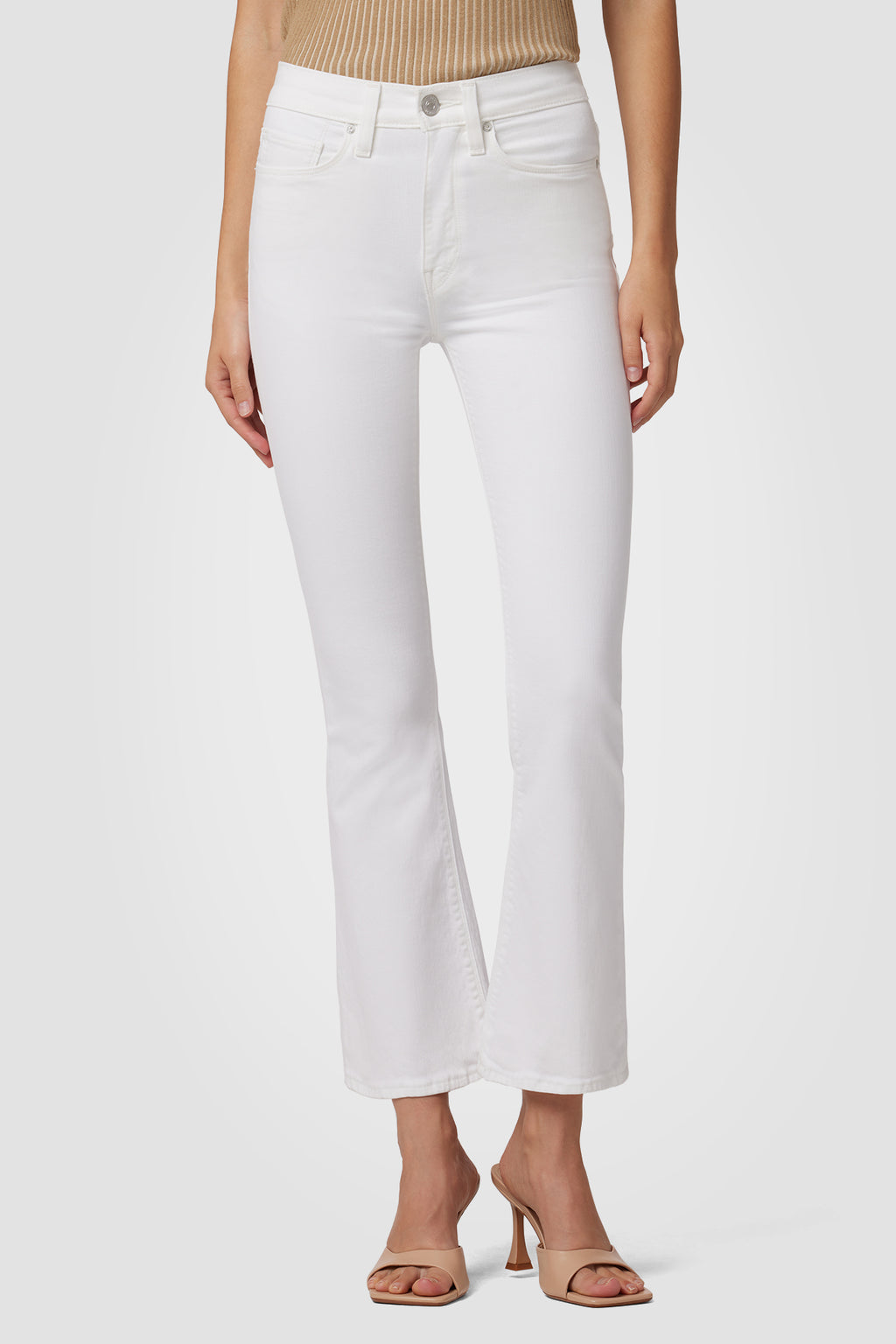 Barbara High-Rise Bootcut Crop Jean