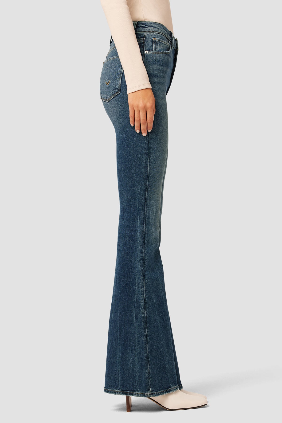 Women's Ultra High Rise Stretch Flare Jean, Women's Bottoms