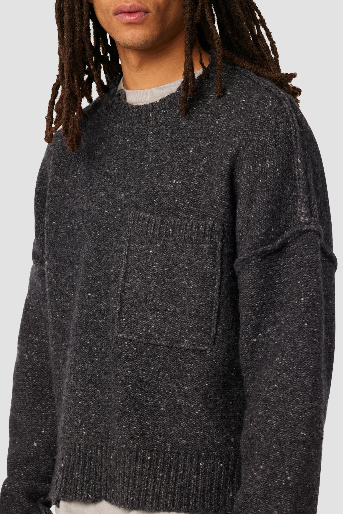 47 Hudson CREW Neck Sweatshirt - Cayenne