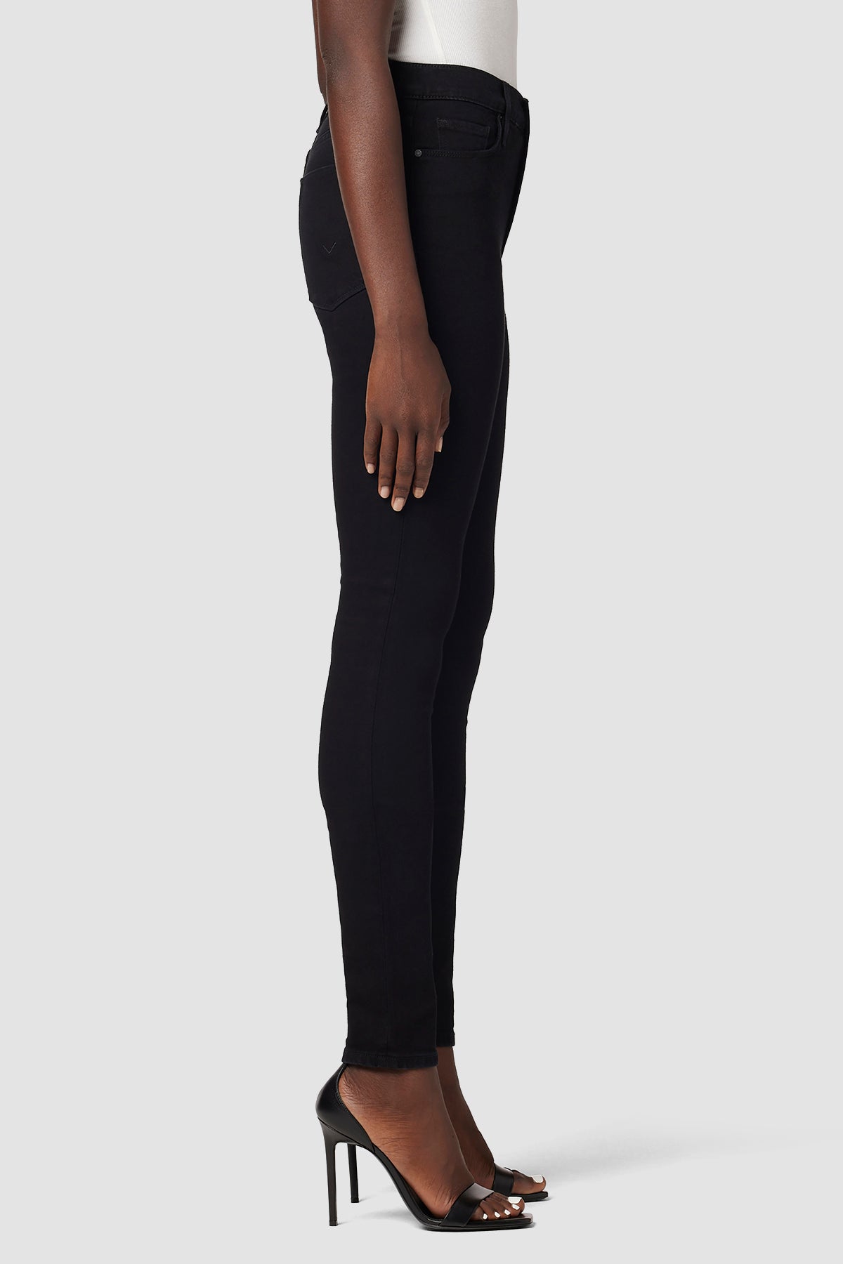 Hudson Jeans Women's Barbara High Rise, Super Skinny, Super Model Long  Length Jean RP REQUIEM 32